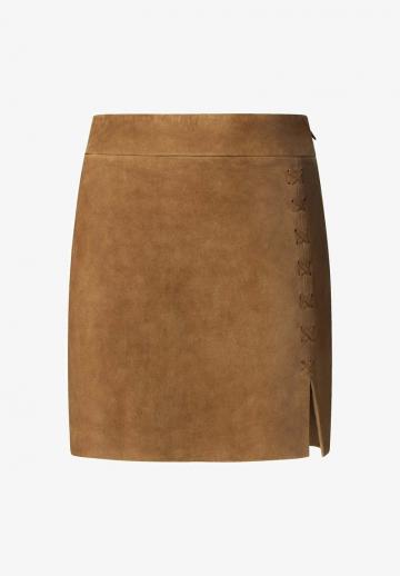 Кожаная юбка