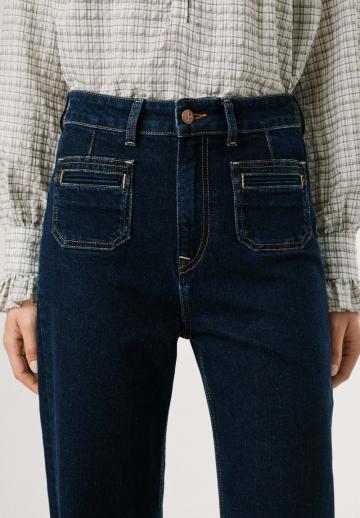 Прямые джинсы