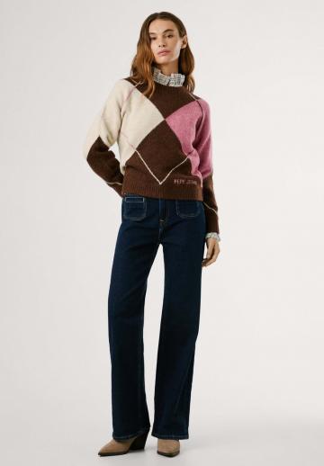 Прямые джинсы