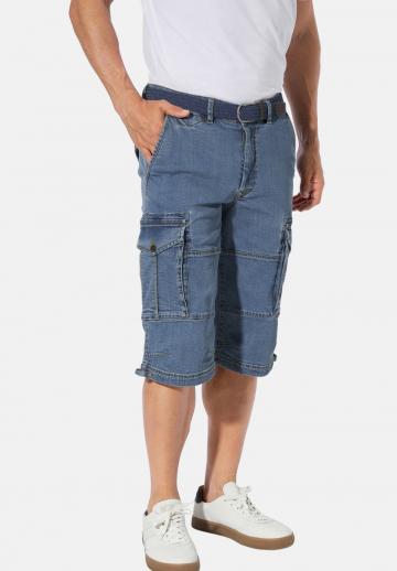 Брюки с накладными карманами