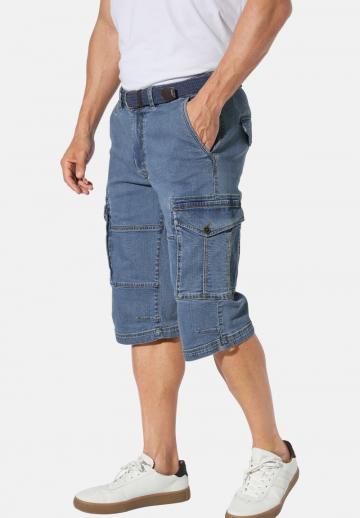 Брюки с накладными карманами