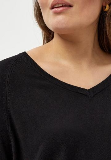 Длинный пуловер