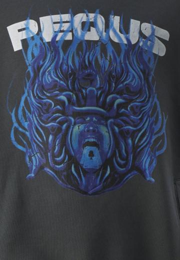 Пуловер с капюшоном