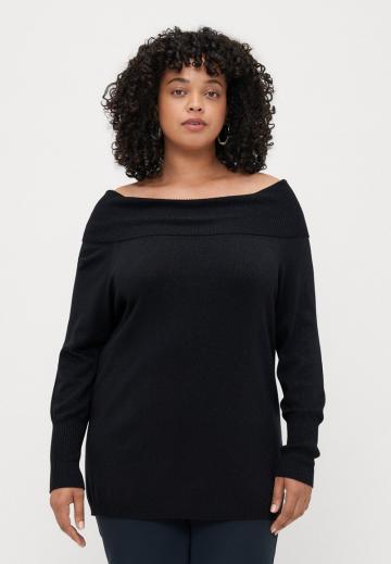 Длинный пуловер