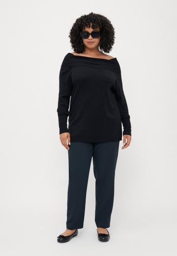 Длинный пуловер