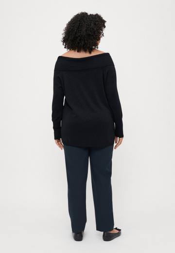 Длинный пуловер