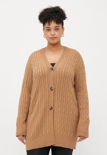 Длинный кардиган