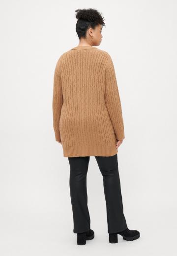 Длинный кардиган