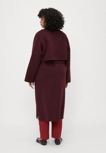 Шерстяное пальто