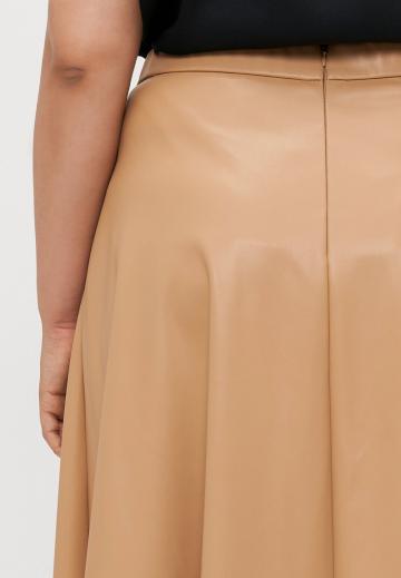 Кожаная юбка