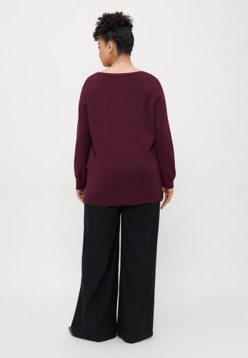 Длинный пуловер