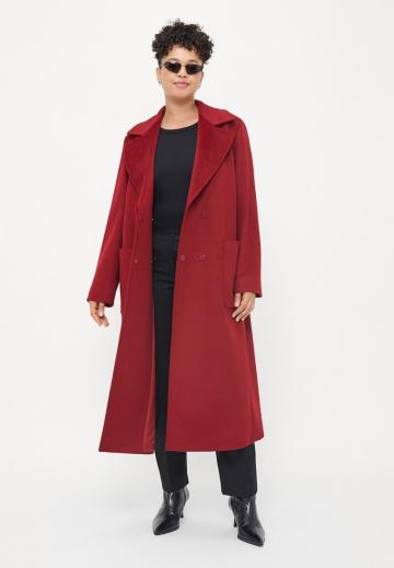 Шерстяное пальто