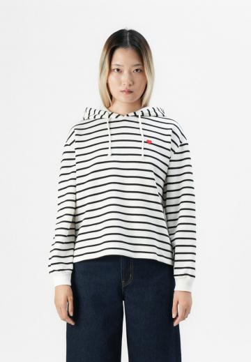 Пуловер с капюшоном