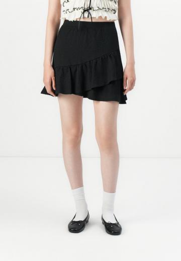 Юбка с воланами