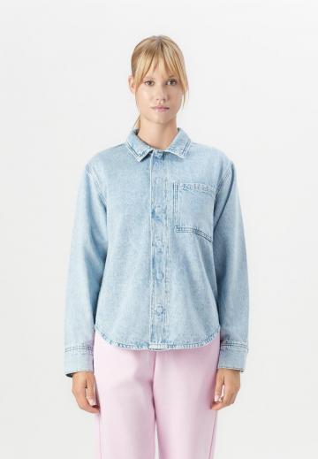 Джинсовая блузка