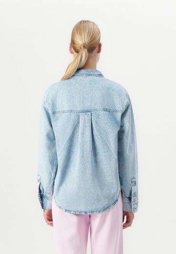 Джинсовая блузка