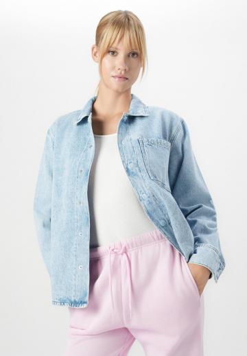Джинсовая блузка