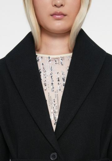 Шерстяное пальто