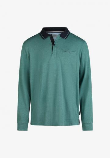 Поло с длинным рукавом