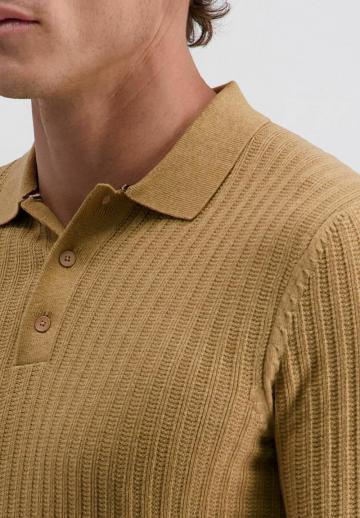 Поло с длинным рукавом