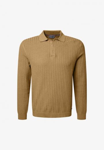 Поло с длинным рукавом