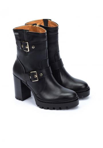 Полусапожки на высоком каблуке