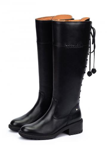 Сапоги на шнуровке