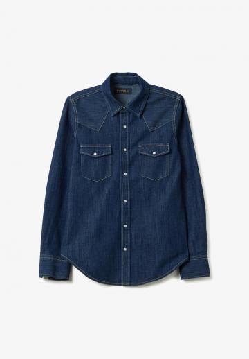 Джинсовая блузка