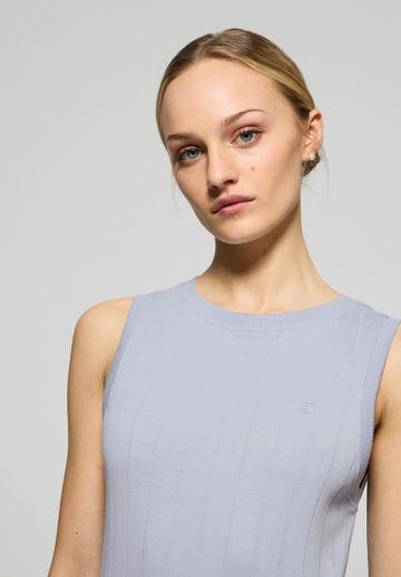 Вязаное платье