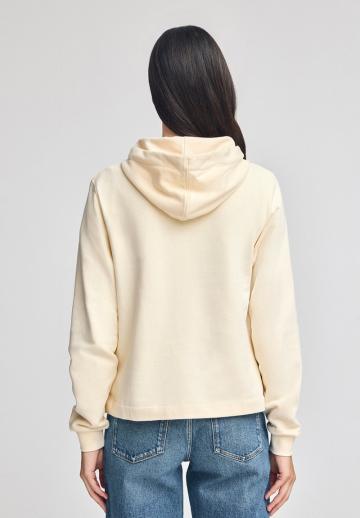 Пуловер с капюшоном