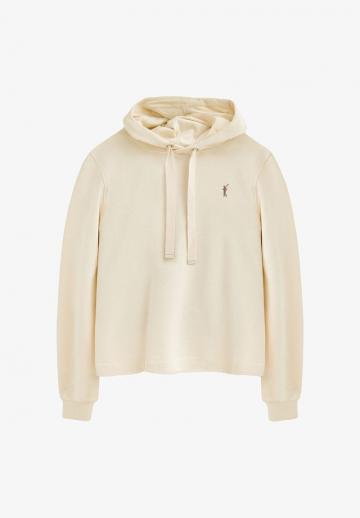 Пуловер с капюшоном