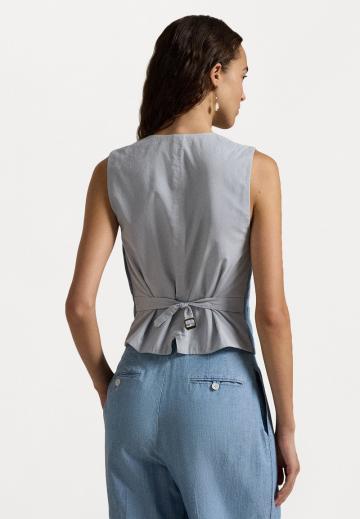 Джинсовая жилетка