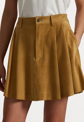 Кожаная юбка