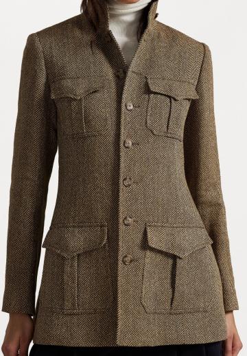 Длинный блейзер