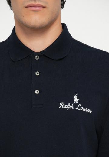 Поло с длинным рукавом