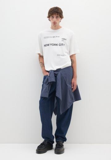 Прямые джинсы