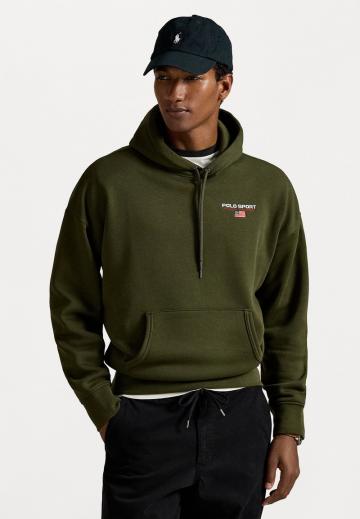 Пуловер с капюшоном