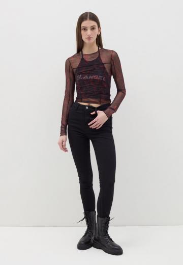 Топ на бретельках