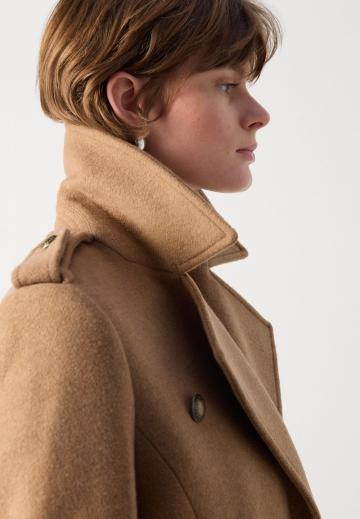 Шерстяное пальто