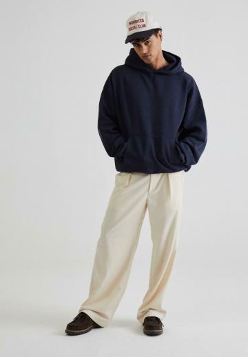 Пуловер с капюшоном