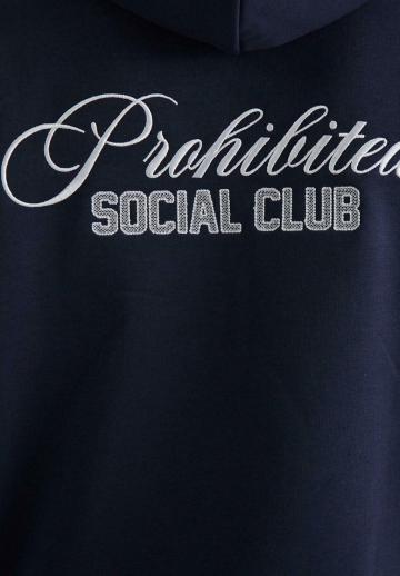 Пуловер с капюшоном