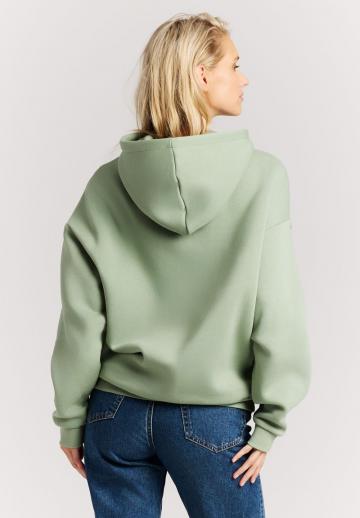 Пуловер с капюшоном