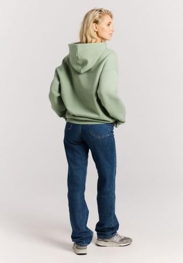 Пуловер с капюшоном