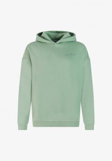 Пуловер с капюшоном