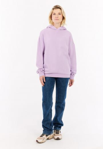 Пуловер с капюшоном