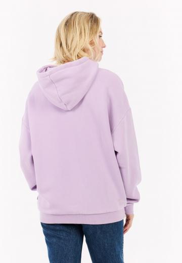 Пуловер с капюшоном