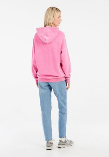 Пуловер с капюшоном