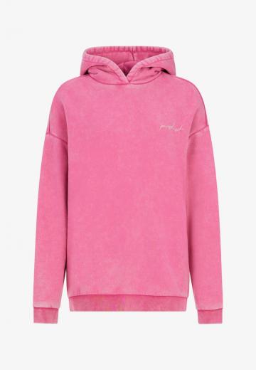 Пуловер с капюшоном