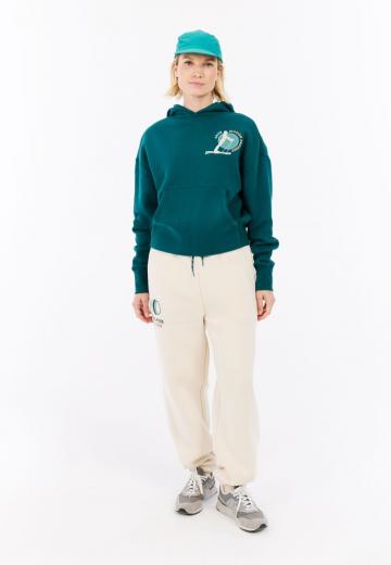 Пуловер с капюшоном