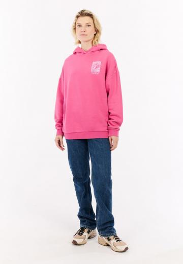 Пуловер с капюшоном